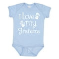 thumbnail image 1 of Inktastic I Love My Grandma Grandchild Boys or Girls Baby Bodysuit, 1 of 5