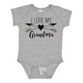 thumbnail image 1 of Inktastic I Love My Grandma Heart and Arrows Boys or Girls Baby Bodysuit, 1 of 5
