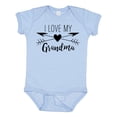 thumbnail image 1 of Inktastic I Love My Grandma Heart and Arrows Boys or Girls Baby Bodysuit, 1 of 5
