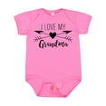 thumbnail image 1 of Inktastic I Love My Grandma Heart and Arrows Boys or Girls Baby Bodysuit, 1 of 5