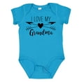 thumbnail image 1 of Inktastic I Love My Grandma Heart and Arrows Boys or Girls Baby Bodysuit, 1 of 5