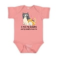 thumbnail image 1 of Inktastic I Love My Grandma Loves Me Cat Boys or Girls Baby Bodysuit, 1 of 5