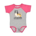 thumbnail image 1 of Inktastic I Love My Grandma Loves Me Cat Boys or Girls Baby Bodysuit, 1 of 5