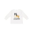 thumbnail image 1 of Inktastic I Love My Grandma Loves Me Cat Boys or Girls Long Sleeve Toddler T-Shirt, 1 of 5