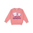 thumbnail image 1 of Inktastic I Love My Grandma Toddler Sweatshirt, 1 of 4