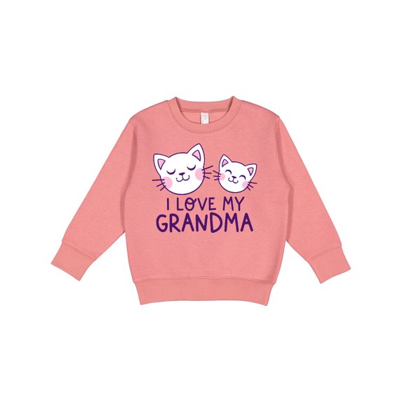 Inktastic I Love My Grandma Toddler Sweatshirt