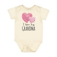 thumbnail image 1 of Inktastic I Love My Grandma Two Hugging Hearts Boys or Girls Baby Bodysuit, 1 of 5
