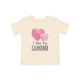 thumbnail image 1 of Inktastic I Love My Grandma Two Hugging Hearts Boys or Girls Baby T-Shirt, 1 of 5