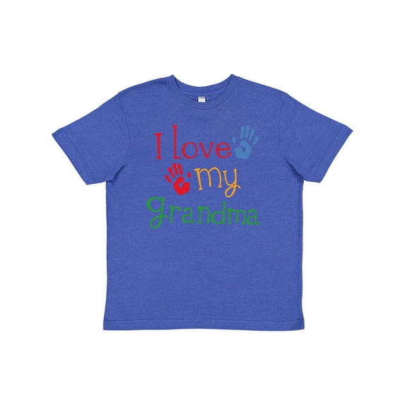 Inktastic I Love My Grandma Youth T-Shirt