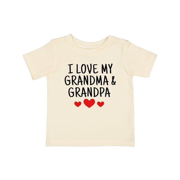Inktastic I Love My Grandma and Grandpa Boys or Girls Baby T-Shirt