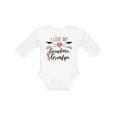 thumbnail image 1 of Inktastic I Love My Grandma and Grandpa Heart and Arrows Boys or Girls Long Sleeve Baby Bodysuit, 1 of 5