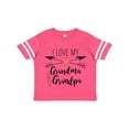 thumbnail image 1 of Inktastic I Love My Grandma and Grandpa Heart and Arrows Boys or Girls Toddler T-Shirt, 1 of 5