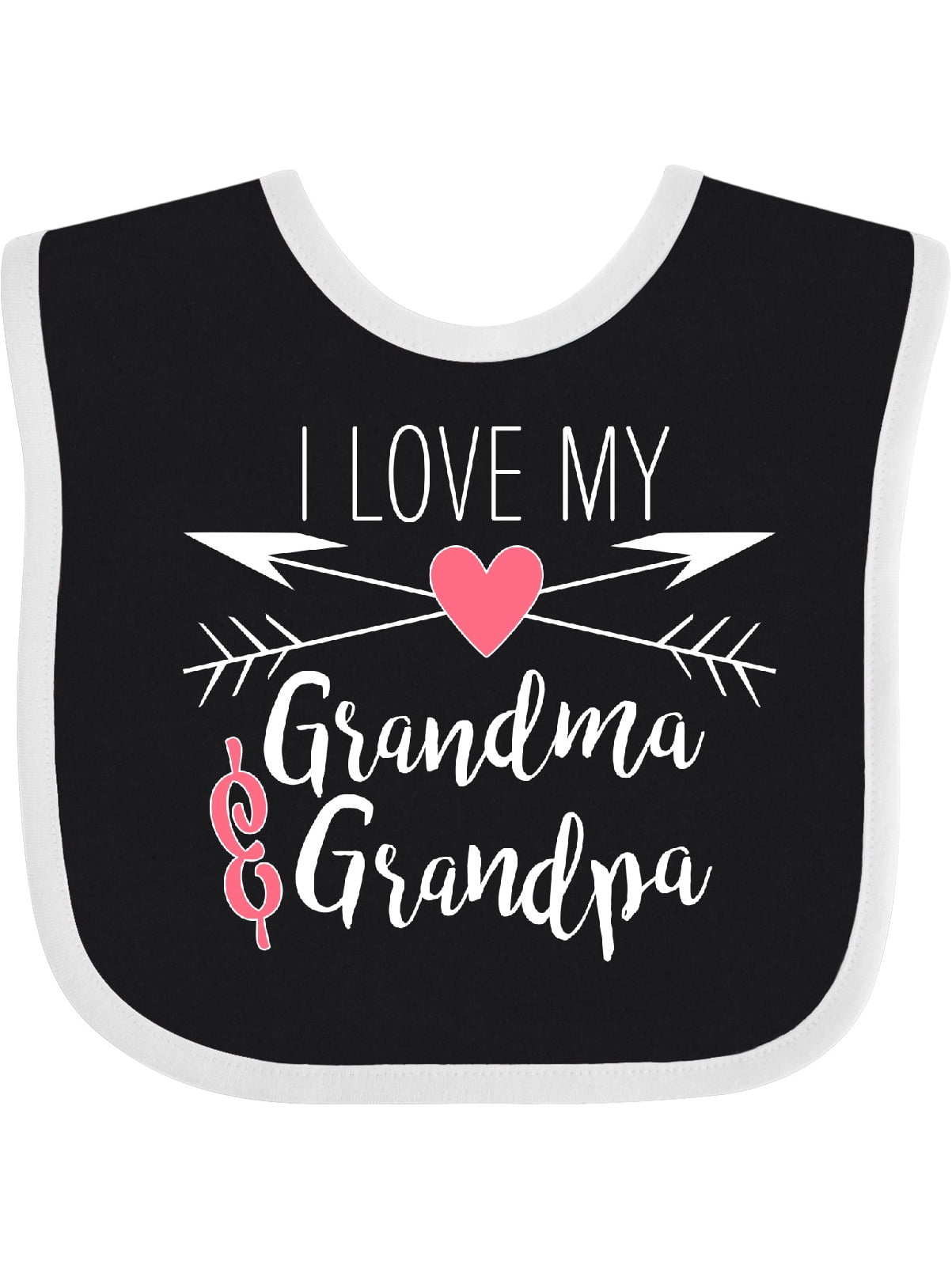 Inktastic I Love My Grandma and Grandpa Heart and Arrows Gift Baby Boy