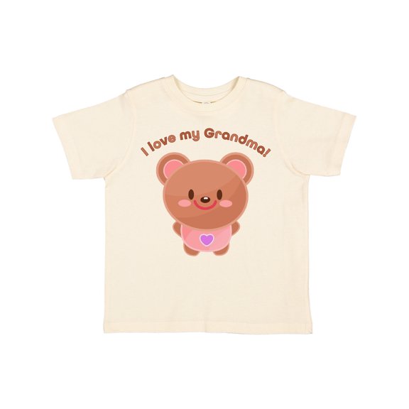 Inktastic I Love My Grandma- cute baby bear Boys or Girls Toddler T-Shirt