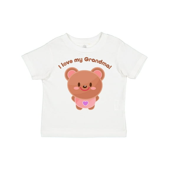 Inktastic I Love My Grandma- cute baby bear Boys or Girls Toddler T-Shirt