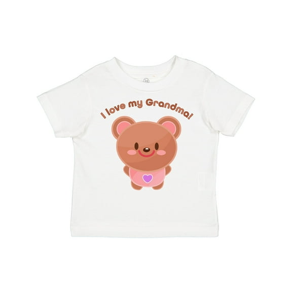 Inktastic I Love My Grandma- cute baby bear Boys or Girls Toddler T-Shirt