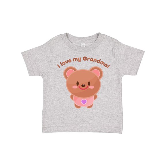 Inktastic I Love My Grandma- cute baby bear Boys or Girls Toddler T-Shirt