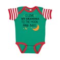 thumbnail image 1 of Inktastic I Love My Grandma to the Moon and Back Boys or Girls Baby Bodysuit, 1 of 4