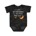 thumbnail image 1 of Inktastic I Love My Grandma to the Moon and Back Boys or Girls Baby Bodysuit, 1 of 5