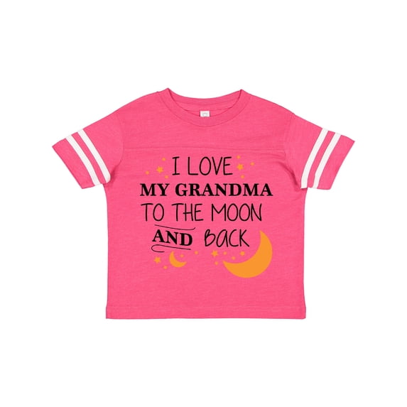 Inktastic I Love My Grandma to the Moon and Back Boys or Girls Toddler T-Shirt