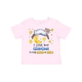 thumbnail image 1 of Inktastic I Love My Grandma to the Moon and Back Cute Sheep Boys or Girls Toddler T-Shirt, 1 of 5