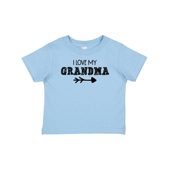 Inktastic I Love My Grandma with Arrow Boys or Girls Baby T-Shirt