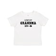 thumbnail image 1 of Inktastic I Love My Grandma with Arrow Boys or Girls Baby T-Shirt, 1 of 5