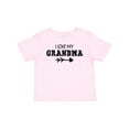 thumbnail image 1 of Inktastic I Love My Grandma with Arrow Boys or Girls Baby T-Shirt, 1 of 5