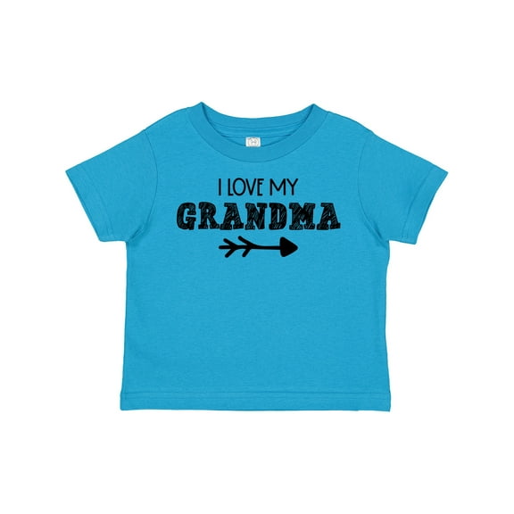 Inktastic I Love My Grandma with Arrow Boys or Girls Toddler T-Shirt