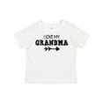 thumbnail image 1 of Inktastic I Love My Grandma with Arrow Boys or Girls Toddler T-Shirt, 1 of 5