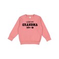 thumbnail image 1 of Inktastic I Love My Grandma with Arrow Toddler Sweatshirt, 1 of 4