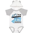 thumbnail image 1 of Inktastic I Love My Grandpa ALS Awareness Support, Care, Cure Boys or Girls Baby Bodysuit, 1 of 5