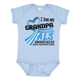 thumbnail image 1 of Inktastic I Love My Grandpa ALS Awareness Support, Care, Cure Boys or Girls Baby Bodysuit, 1 of 5