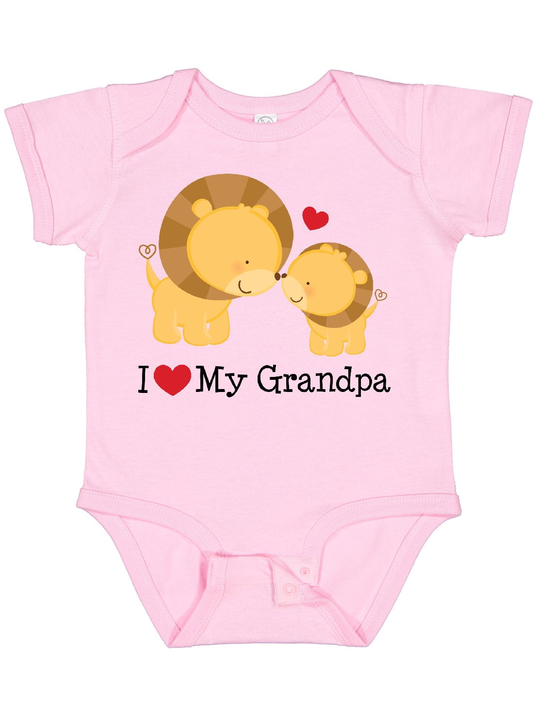 Inktastic I Love My Grandpa Boys or Girls Baby Bodysuit