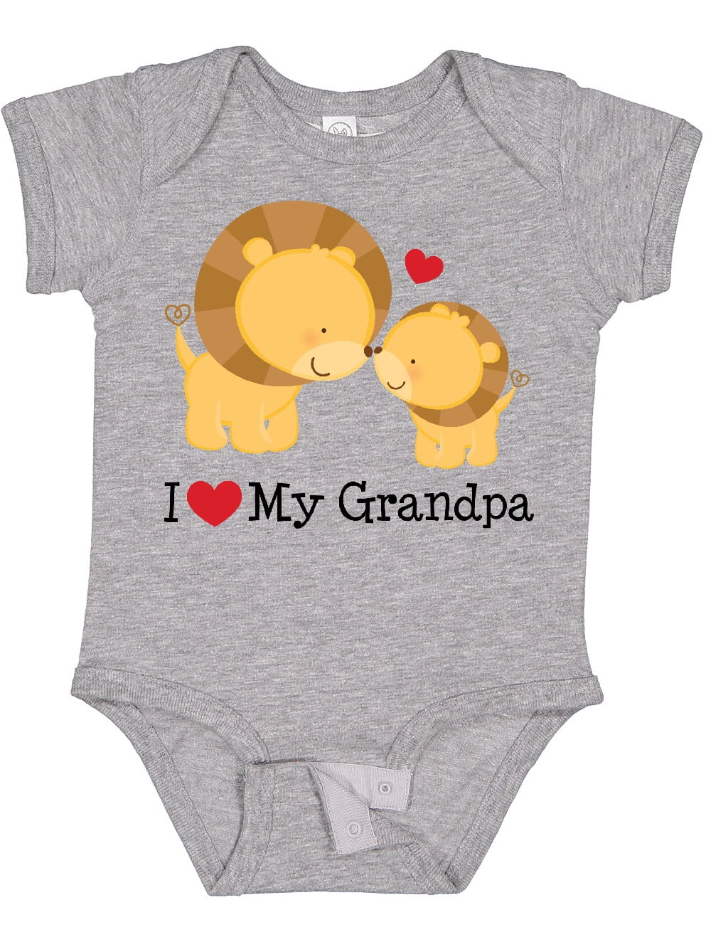 Inktastic I Love My Grandpa Boys or Girls Baby Bodysuit