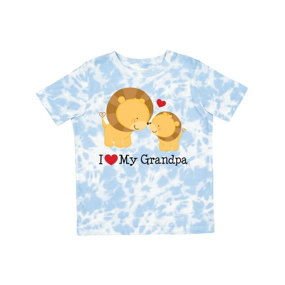 Inktastic I Love My Grandpa Boys or Girls Toddler T-Shirt