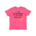 thumbnail image 1 of Inktastic I Love My Grandpa To The Moon and Back Youth T-Shirt, 1 of 5