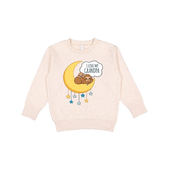 Inktastic I Love My Grandpa Toddler Sweatshirt