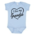 thumbnail image 1 of Inktastic I Love My Grandpa in Black Chalk Heart Boys or Girls Baby Bodysuit, 1 of 5