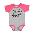 thumbnail image 1 of Inktastic I Love My Grandpa in Black Chalk Heart Boys or Girls Baby Bodysuit, 1 of 5