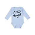 thumbnail image 1 of Inktastic I Love My Grandpa in Black Chalk Heart Boys or Girls Long Sleeve Baby Bodysuit, 1 of 5