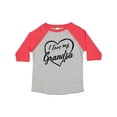 thumbnail image 1 of Inktastic I Love My Grandpa in Black Chalk Heart Boys or Girls Toddler T-Shirt, 1 of 5