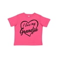 thumbnail image 1 of Inktastic I Love My Grandpa in Black Chalk Heart Boys or Girls Toddler T-Shirt, 1 of 5