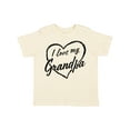 thumbnail image 1 of Inktastic I Love My Grandpa in Black Chalk Heart Boys or Girls Toddler T-Shirt, 1 of 5