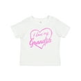 thumbnail image 1 of Inktastic I Love My Grandpa in Pink Chalk Heart Boys or Girls Baby T-Shirt, 1 of 5