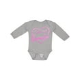 thumbnail image 1 of Inktastic I Love My Grandpa in Pink Chalk Heart Boys or Girls Long Sleeve Baby Bodysuit, 1 of 5