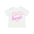 thumbnail image 1 of Inktastic I Love My Grandpa in Pink Chalk Heart Boys or Girls Toddler T-Shirt, 1 of 5