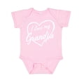 thumbnail image 1 of Inktastic I Love My Grandpa in White Chalk Heart Boys or Girls Baby Bodysuit, 1 of 5