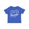 thumbnail image 1 of Inktastic I Love My Grandpa in White Chalk Heart Boys or Girls Baby T-Shirt, 1 of 5