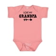 thumbnail image 1 of Inktastic I Love My Grandpa with Arrow Boys or Girls Baby Bodysuit, 1 of 5